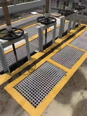 FRP režģu risinājumi rūpnieciskajām platformām ASV